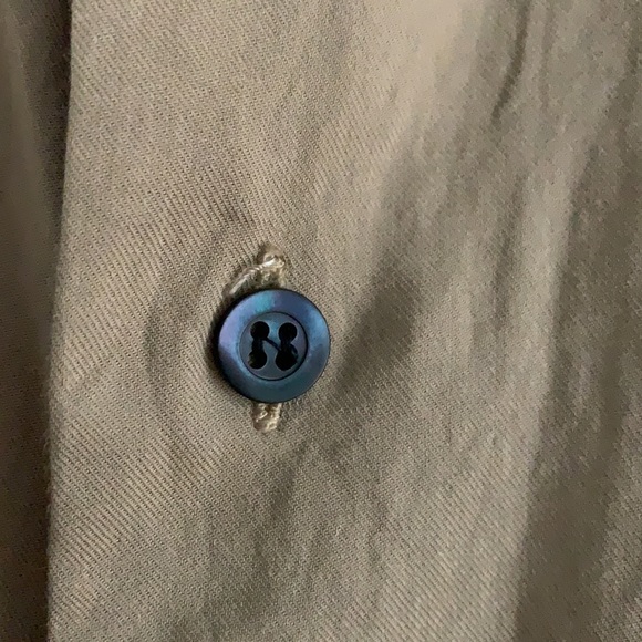 Dries Van Noten military shirt long tunic with epaulets - Picture 9 of 12